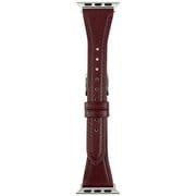 RWM020EU [Apple Watch 対応ベルト 38/40/41mm用 スコッチガードレザー（牛革）ベルト ワイン]