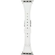 RWM020WU [Apple Watch 対応ベルト 38/40/41mm用 スコッチガードレザー（牛革）ベルト ホワイト]