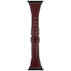 RWM520EU [Apple Watch 対応ベルト 38/40/41mm用 スコッチガードレザー（牛革）ベルト ワイン]