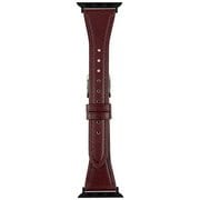 RWM520EU [Apple Watch 対応ベルト 38/40/41mm用 スコッチガードレザー（牛革）ベルト ワイン]
