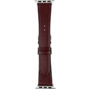 RWM021EU [Apple Watch 対応ベルト 38/40/41mm用 スコッチガードレザー（牛革）ベルト ワイン]
