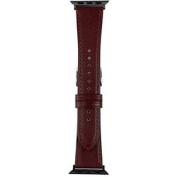 RWM521EU [Apple Watch 対応ベルト 38/40/41mm用 スコッチガードレザー（牛革）ベルト ワイン]