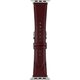 RWM021EW [Apple Watch 対応ベルト 42/44/45mm用 スコッチガードレザー（牛革）ベルト ワイン]