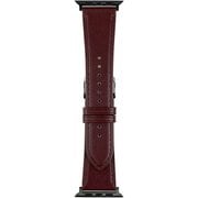 RWM521EW [Apple Watch 対応ベルト 42/44/45mm用 スコッチガードレザー（牛革）ベルト ワイン]
