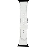 RWM521WW [Apple Watch 対応ベルト 42/44/45mm用 スコッチガードレザー（牛革）ベルト ホワイト]