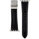 RWM022AU [Apple Watch 対応ベルト 38/40/41mm用 スコッチガードレザー（牛革）ベルト ブラック バックルタイプ]