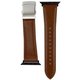 RWM522CU [Apple Watch 対応ベルト 38/40/41mm用 スコッチガードレザー（牛革）ベルト ブラウン バックルタイプ]