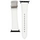 RWM522WU [Apple Watch 対応ベルト 38/40/41mm用 スコッチガードレザー（牛革）ベルト ホワイト バックルタイプ]