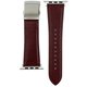 RWM022EW [Apple Watch 対応ベルト 42/44/45mm用 スコッチガードレザー（牛革）ベルト ワイン バックルタイプ]