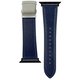RWM522DW [Apple Watch 対応ベルト 42/44/45mm用 スコッチガードレザー（牛革）ベルト ネイビー バックルタイプ]