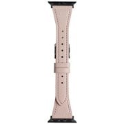 RWM524PU [Apple Watch 対応ベルト 38/40/41mm用 フラワーカラー スコッチガードレザー（牛革）ベルト ピンク]
