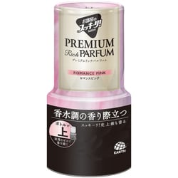 お部屋のスッキーリ！Sukki－ri！ プレミアムリッチパルファム ロマンスピンク 室内用 消臭芳香剤 ルームフレグランス 置き型 400mL