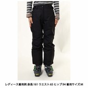 カーリュー CURLEW 254040659 990 ブラック XLサイズ [スキーウェア パンツ レディース]