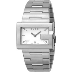 GUCCI メタル　メッシュベルト Pre-owned] GUCCI GG Buckle Mesh Leather Belt 182320