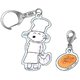NK-5842 11ぴきのねこ アクリルキーホルダーセット コロッケ [キャラクターグッズ]