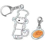 NK-5842 11ぴきのねこ アクリルキーホルダーセット コロッケ [キャラクターグッズ]