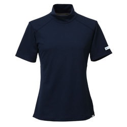 フリーズテック パフォーマンス レギュラーフィット 冷感シャツ 半袖モックネック ネイビー XLサイズ 25170060