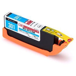 互換インクカートリッジ キヤノン BCI-301C シアン 残量検知機能 使い切りタイプ CC-C301C