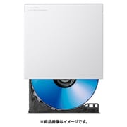 外付け ブルーレイ ドライブ USB 3.2 Gen1/3.0 ケーブル2本(タイプC + タイプA) M-DISC UHD BD対応 薄型 Windows11 Mac Surface Chrome 対応 ホワイト LBD-PWA6U3CVWH
