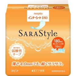 ネピア インナーシートサラスタイル 180 [女性用軽失禁ケア用品]