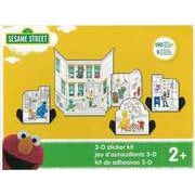 【バーゲンブック】SESAME STREET 3-D sticker kit [単行本]