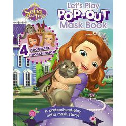 【バーゲンブック】Sofia the First Let's Play POP-OUT Mask Book [単行本]