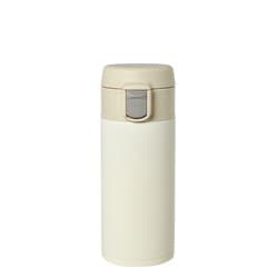 軽量 ワンタッチボトル 350ml アイボリー K-10591IV