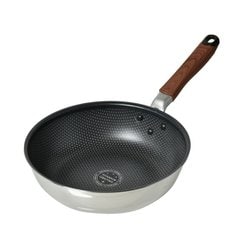 IH対応 ネオチタンコート 炒め鍋 24cm K-10586