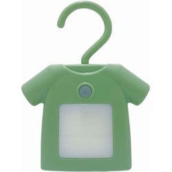 人感センサー クローゼットライト Tシャツ グリーン EF-RL01GR