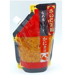 きのこ王国 かに煮込みなめ茸 270g [期限切迫商品（賞味期限：2025年9月25日）]