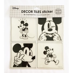 DWS24 ディズニー タイルステッカー ミッキーマウス [キャラクターグッズ]
