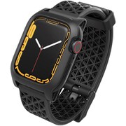 CT-ADAW2141-BK [Apple Watch 41mm シリーズ 7用 衝撃吸収ケース ステルスブラック]