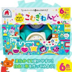 こむぎねんど 6色