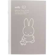限定 ミッフィー ライトカラーシリーズ A5ノート 灰 MF720C