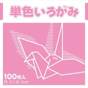 単色いろがみ もも 231602