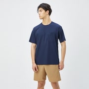 リファインドショートスリーブラッシュティー Refined S/S Rush Tee SF72281 ネイビーブルー(NB) Lサイズ [ラッシュガード メンズ]