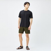 リラックスウールミックスショーツ Relax Wool Mix Shorts SA82281 カーキ(KH) Mサイズ [フィットネス ショートパンツ メンズ]