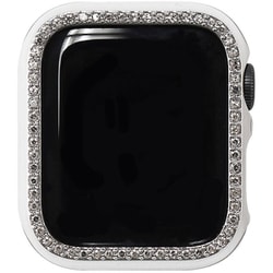 WP23112AWSV [Apple watch 40mm 用 ラインストンハードケース SV]