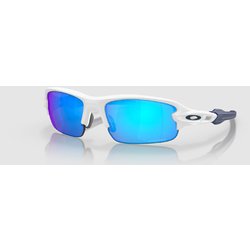 Flak XXS (Youth Fit) OJ9008-0758 Matte White(Prizm Sapphire) 国内正規品 [スポーツサングラス]