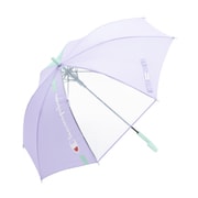 子供用傘 チャンピオン 58cm ジャンプ式 耐風 透明窓つき パープル CHS48JP58