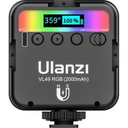 ウランジ Ulanzi 2287 [VL49 充電式ミニRGBライト - ヨドバシ.com