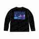 コナミ ↑↑↓↓←→←→BA 35th ロングTシャツ Lサイズ グラディウス / 黒 [キャラクターグッズ]
