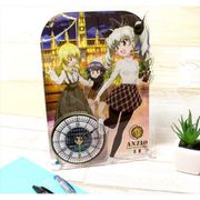 ガールズ＆パンツァー 最終章 BIGアクリル置時計 アンツィオ高校（スケート） [キャラクターグッズ]