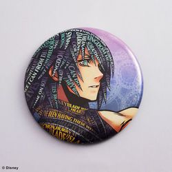 キングダムハーツ　アート　缶バッジ キングダム ハーツ / アートカンバッジ 〈ロクサス〉[スクウェア