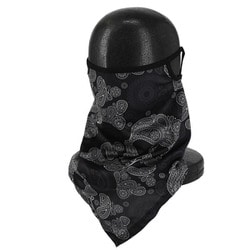 Bandana EarsLoops バイク/自転車 フェイスカバー/マスク フリーサイズ SKULL2 TBE1100