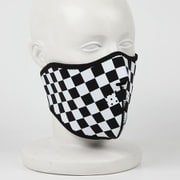 NEO FACEMASK RFM05 CHECKER WHITE バイク/自転車 厚手 防寒 防風フェイスカバー/マスク フリーサイズ RFM05