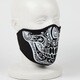 NEO FACEMASK RFM01 M/SKULL WHITE バイク/自転車 厚手 防寒 防風フェイスカバー/マスク フリーサイズ RFM01