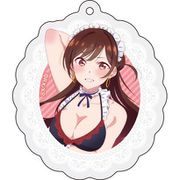 彼女、お借りします 描き下ろし アクリルキーホルダー 水着メイド Ver. 01. 水原千鶴 [キャラクターグッズ]