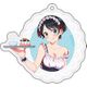 彼女、お借りします 描き下ろし アクリルキーホルダー 水着メイド Ver. 03. 更科瑠夏 [キャラクターグッズ]