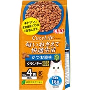 CIAO Cozy Life クランキー かつお節味 [猫用 ドライフード 190g×4袋 総合栄養食]